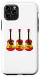 iPhone 11 Pro Acoustic Guitar Spanish Flag Guitarist Musician Spain Case