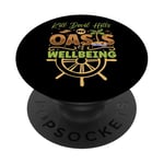 Oasis of Wellbeing - Kill Devil Hills PopSockets Adhesive PopGrip