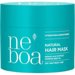 Neboa Collection Hydration & Smoothness Kuivat ja kiharat hiuksetLuonnollinen hiusten naamio 300 ml