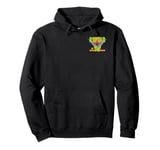 Rugrats Epic Reptar 1991 Retro Small Left Chest Pocket Logo Pullover Hoodie