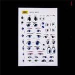 Cartoon Eyes Cute Anime Figurine Eye Water Stickers Diy Dol 0