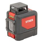 STIER Laser à lignes croisées STIER, 360° x 120°, 505 - 532 nm, vert