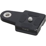 SIRUI TY-LP40 Quick Release Plate with 1/4" Camera Strap Attachment - Black