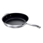 Le Creuset 3-Ply Stainless Steel Non-Stick Frying Pan, 30 x 6.5 cm, 96100330000000