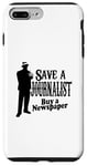 iPhone 7 Plus/8 Plus Save A Journalist Buy A Newspaper Case