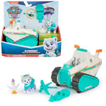 Paw Patrol - Pat Patrouille - VÉHICULE A Fonction Everest - Camion-Neige Voiture Figurine Pat Patrouille À Collectionner - Projectile - Pat Patrouille Jouet - Voiture Enfant - Jouet Enfant 3 Ans et +