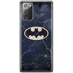 ERT GROUP mobile phone case for Samsung GALAXY NOTE 20 original and officially Licensed DC pattern Batman 003 optimally adapted to the shape of the mobile phone, case made of TPU