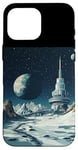 Coque pour iPhone 16 Pro Max Tenue de rêve pour la base de Living on the Moon