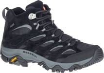 Merrell Men's Moab 3 Mid Gore-Tex Black/Grey, 46