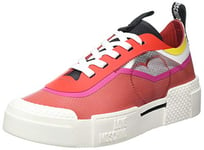 Love Moschino Women's New Tassel Sneakers Gymnastics Shoe, Pink, 5 UK