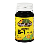 Nature's Blend Vitamin B1 Tablets 100 mg 100 Tabs By