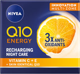 NIVEA Q10 Energy Healthy Glow Face Day Cream (50ml), for Women, Vitamin C and E