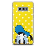 ERT GROUP Coque de téléphone Portable pour Samsung S10e Original et sous Licence Officielle Disney Motif Donald 001 Parfaitement adapté à la Forme du téléphone Portable, Coque en TPU