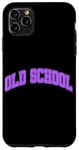 Coque pour iPhone 11 Pro Max Graphisme violet Graphique violet Old School