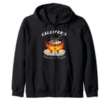 Food lover, Calcifer's bacon and egg Cook Zip Hoodie