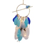 Dream Catcher Hanging 20 Led Lamp Crafts Wind Chimes Night Light No.3