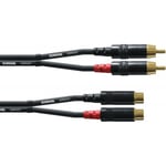 Câble Audio RCA Mâle/femelle 3 M