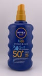 NIVEA KIDS PROTECT & CARE SPRAY SPF 50+ ( UVA - UVB VERY HIGH ) Missing The Lid 