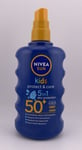 NIVEA KIDS PROTECT & CARE SPRAY SPF 50+ ( UVA - UVB VERY HIGH ) Missing The Lid