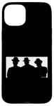 Coque pour iPhone 15 Plus Silhouettes Hip Hop Run-DMC par George DuBose