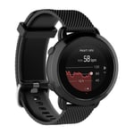 Suunto 3 Fitness Silikooni Kellon Vaihto Ranneke - Musta koko: S