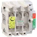 Schneider Electric - TeSys GS1 - bloc de base interrupteur-sectionneur fusible - 3P 3F - din - 160A