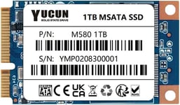 MSATA III Disque Flash SSD 1TB Go Interne Solid State Drive 1TB