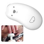 Electric Nail Grinder Safe Charging 6 Grinding Head Nail File Fingernail CWhite