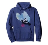 Disney Bambi Big Face Watercolor Silhouette Fill Sweat à Capuche