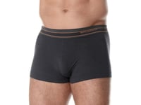 Brubeck Bx10870 Men's Boxer Shorts Active Wool Graphite Xl