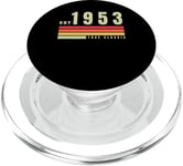 EST - 1953 - True Classic - Vintage Retro Aesthetic Birthday PopSockets PopGrip for MagSafe