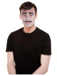 Adults The Purge Plastic Transparent Face Mask Mens Halloween Film Fancy Dress