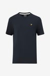 Lyle & Scott - T-shirt Slub T Shirt - Blå