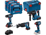 Bosch Akkusæt 18V Gsr Gdx Gbh Gsa L-Boxx