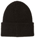 Levi's Essential Ribbed Batwing Beanie, Regular Black, One Size