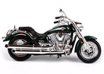 1:18 Motorcykel - Kawasaki Vulcan - Grön