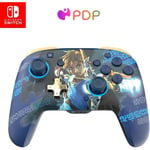 Manette filaire - PDP - Neon - PC, Xbox One et Series X|S - 1 mois Game Pass Ultimate inclus - Licence officielle Microsoft - Noir