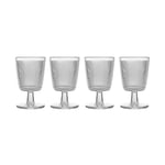 Hadeland Glassverk Siri Glass med Stett 25cl 4pk