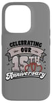 iPhone 14 Pro 15th Wedding Anniversary Celebrating 15 Years Matching Gift Case