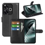 Xiaomi Poco F6      Pu Wallet Case    [Black]