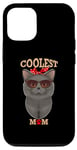 iPhone 15 Coolest Cat Mom British Shorthair Cat Case