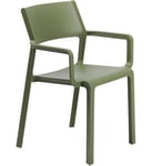 Nardi - Chaise Avec Accoudoirs Trill- Agave- Vert