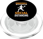 Funny Dodgeball game Design for a Dodgeball Player PopSockets PopGrip for MagSafe