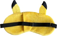 YSDSY Cartoon Sleep Eye Eye Mask Pikachu Pehmo Side silmänympäryssuoja Silmäsuoja Travel Nap Night Sleeping