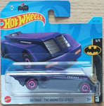 HOT WHEELS 2023 BATMAN : THE ANIMATED SERIES, PURPLE, SHORT CARD.