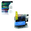 Tonerweb Brother DCP-J 152 W - Blekkpatron, erstatter LC123C Cyan (10ml) 21231C-LC123C 46676