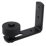 Small Black Bottom Guide Stay Roller Adjustable for Barn Door Hardware J3W63967