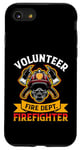 Coque pour iPhone SE (2020) / 7 / 8 Emblème de pompier Brave Hero Fire Dept