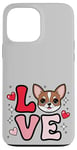 Coque pour iPhone 13 Pro Max Chihuahua Love Chichi mignon Chichi Maman Filles Femmes