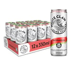 WHITE CLAW | Watermelon | Alcoholic Sparkling Water with a hint of natural flavours | Light and Refreshing Taste | 4.5% ABV | 95 kcal | UK’s #1 Hard Seltzer | 12 x 330ml can pack